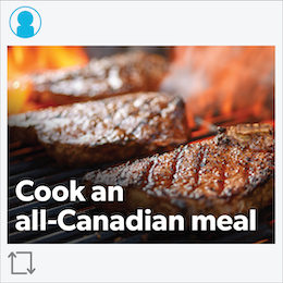 Cook an all-Canadian meal